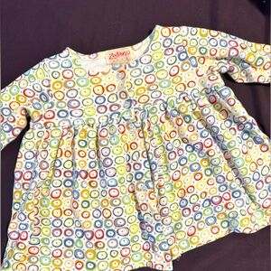 Colorful Zutano dress 0-3 months